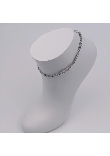 Çelik Silver Baget Plaka Halhal fiyatları