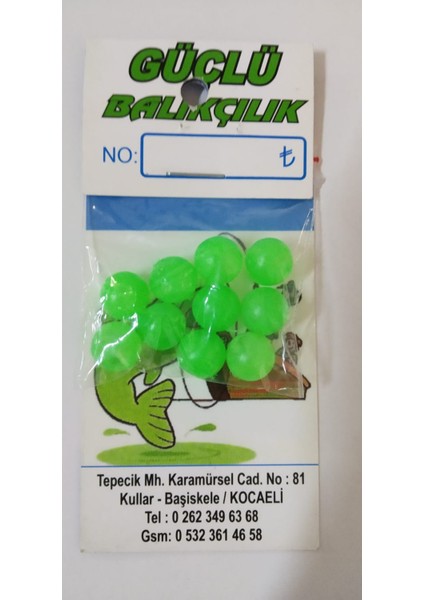 Renkli Silikon Boncuk 8mm 10’lu Paket Renk:sarı