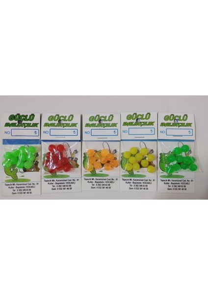 Renkli Silikon Boncuk 8mm 10’lu Paket Renk:turuncu