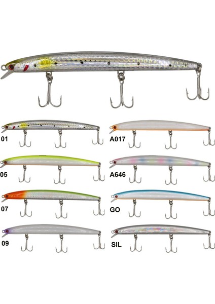 Aragon AGF130 Maket Balık 13 cm Renk: 09