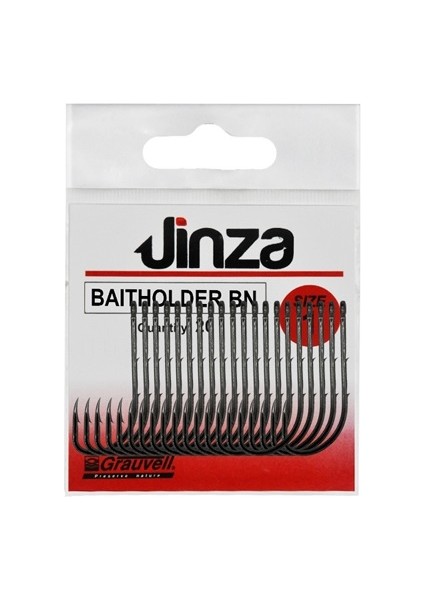 57060 Baitholder Bn Siyah Çift Tırnaklı Yem Iğnesi 20’li Paket No:6