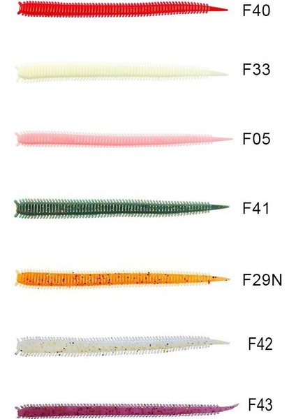 Lrf Silikonu Luckyjohn Lugworm 6,5cm Kokulu 24’lü Pk RENK:F33 fırsatları