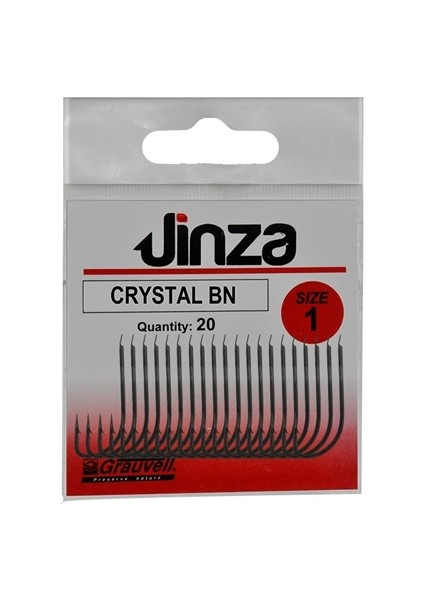 57020 Crystal Bn Siyah Olta Iğnesi 20’li Paket No:6