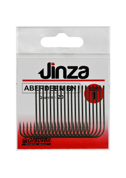 57080 Aberdeen Bn Siyah Olta Iğnesi 6 No 20’li Paket
