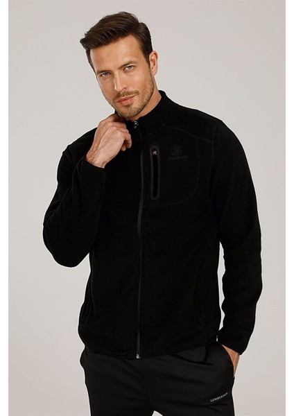 Nordic Polar Erkek Günlük Sweat Siyah V11
