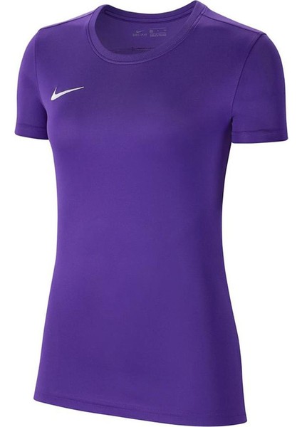 W Dry Park Vıı Jsy Ss Kadın Mor Tshirt BV6728-547 V1