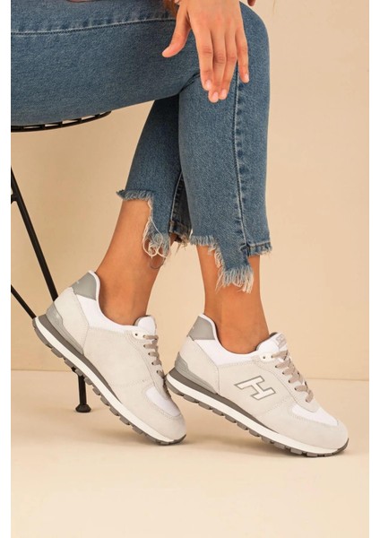 Peru Beyaz Puruty Sneaker Spor Ayakkabı 19250 V3