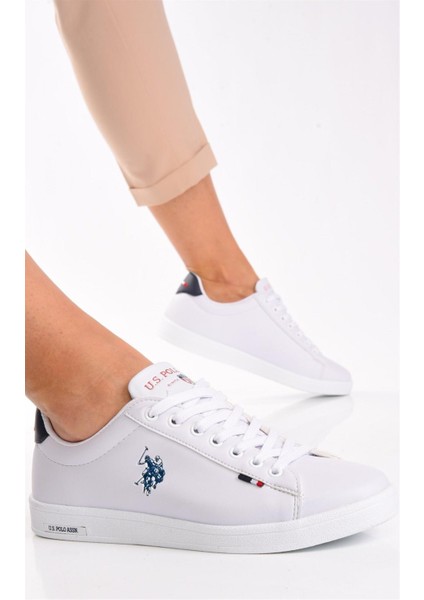 Franco Beyaz Trendy Sneaker Ayakkabı V21 modelleri