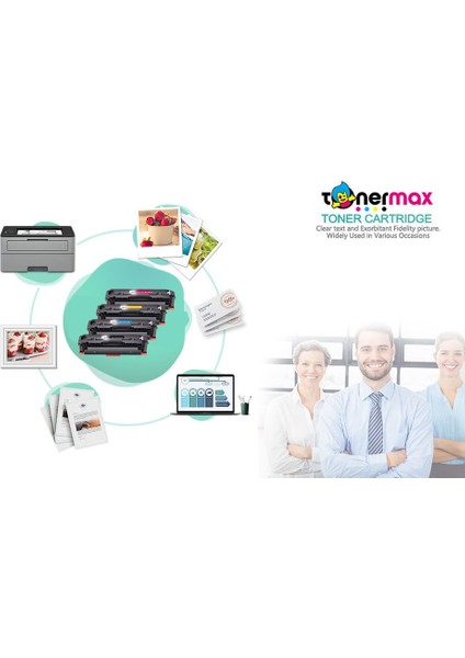 Canon CRG-055 Muadil Toner Takım - Çipli / LBP-662CDW / LBP-664CX / MF-741CDW / MF-742CDW / MF-743CDW / MF-744CD / MF-745CDW / MF-746CX modelleri