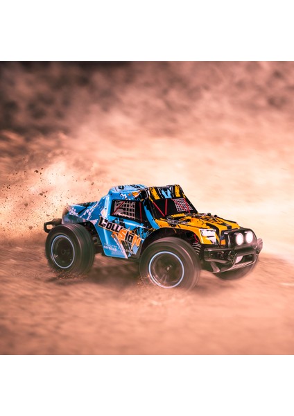 Extreme Thunder 1:16 40KM/H Hız Yapan 4WD 4x4 Metal Iç Aksam Uzaktan Kumandalı Araba Rc Model Araç - K-61