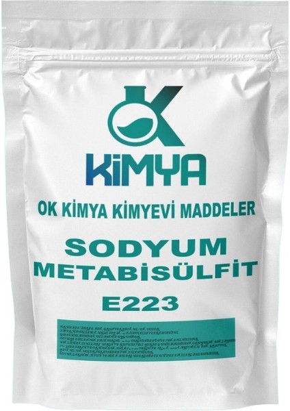 Ok Kimya Sodyum Metabisülfit E223 - 250GR