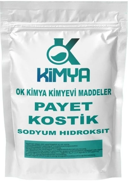 Ok Kimya Payet Kostik - Sodyum Hidroksit - 500GR