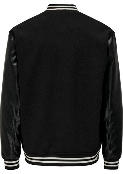 Only & Sons Onsjay Varsıty 23 Jacket Otw Siyah fiyatları