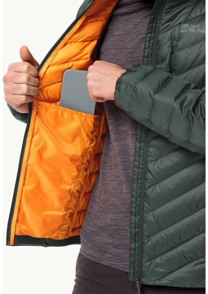 JACK WOLFSKİN PASSAMANI DOWN JKT 1207151-4161 ERKEK Yeşil Mont&Ceket