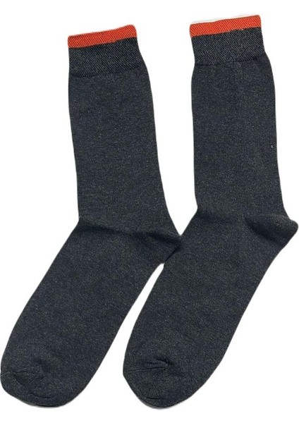 21.02.02.009-C0115 Flat Tall Unisex Çorap