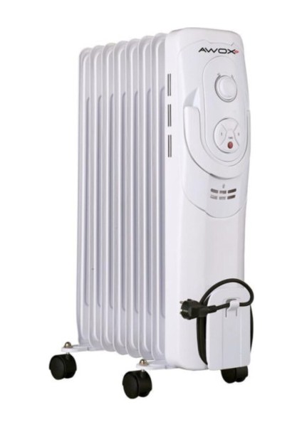 Yağlı Radyatör Dilimfit Plus 8 Beyaz