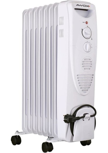 Yağlı Radyatör Dilimfit 8 Beyaz