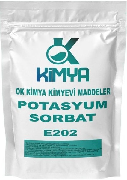 Ok Kimya Potasyum Sorbat E202 Granül - Gıda Koruyucu -250GR