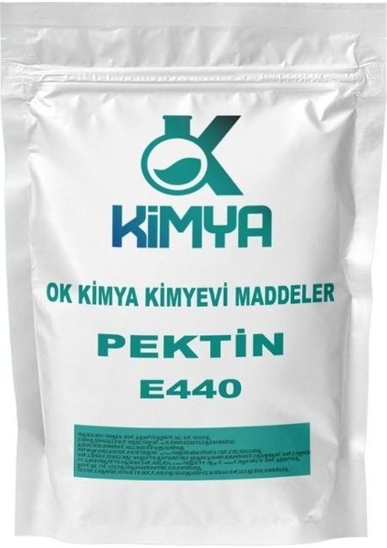 Ok Kimya Pektin E440 Jelleştirici Pectin Gıda Kalite 100GR