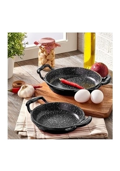 Alüminyum Döküm Sahan Seti 18-22 cm
