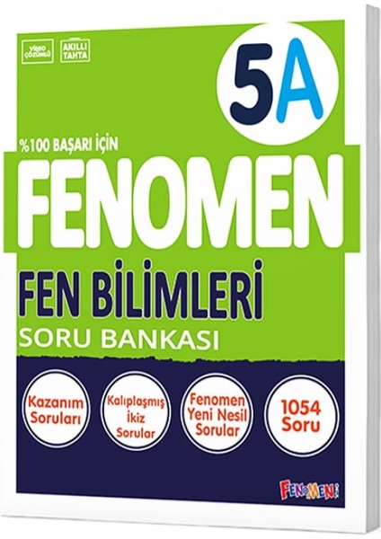 Fenomen 5. Sınıf Fen Bilimleri (A) Soru Bankası