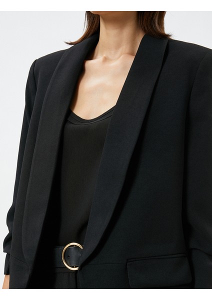 Basic Blazer Ceket Kapaklı Cepli indirimleri