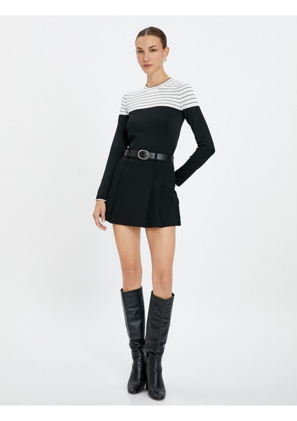 Triko Kazak Bisiklet Yaka Uzun Kollu fiyatları