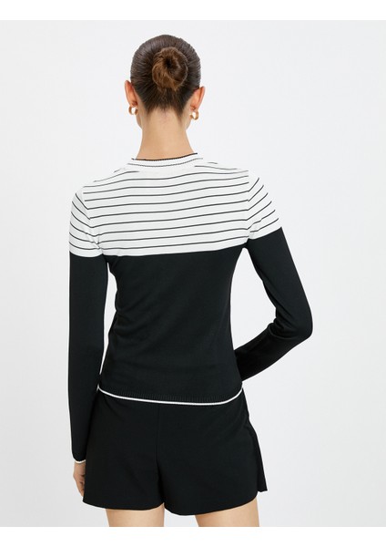 Triko Kazak Bisiklet Yaka Uzun Kollu fırsatları