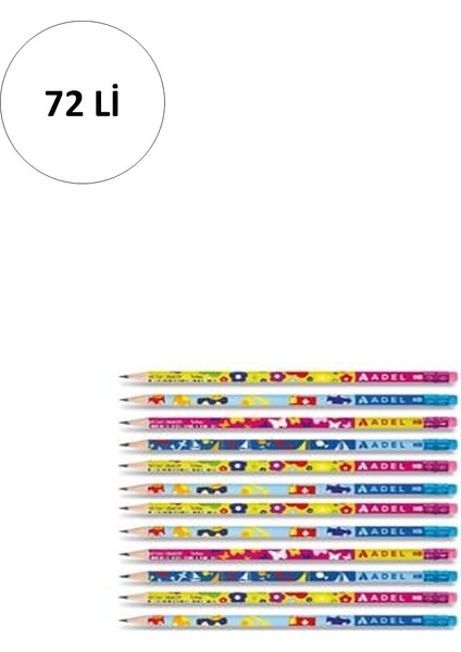 Kids Kurşun Kalem Silgili