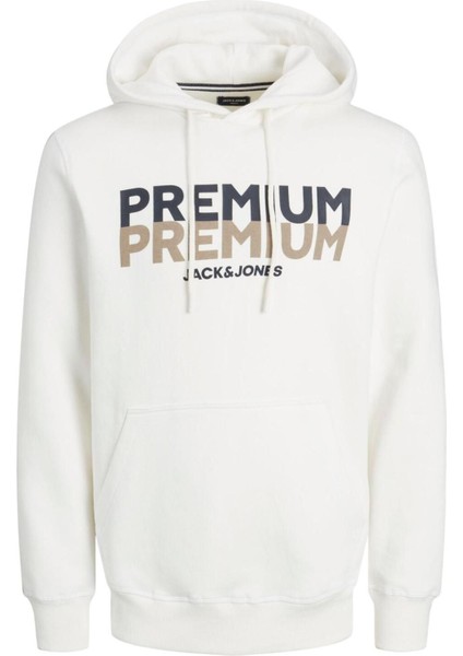 Jack & Jones 12245810-FW Jprblugere Sweat Hood PRAU23 Erkek Sweat Shirt