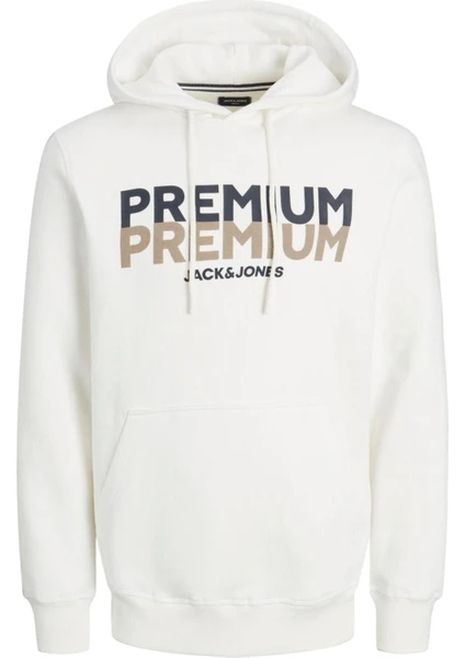 Jack & Jones 12245810-FW Jprblugere Sweat Hood PRAU23 Erkek Sweat Shirt