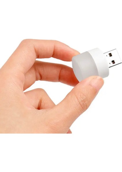 Usb Led Lamba 1W Süper Parlak Beyaz (Gece Aydınlatma,Kitap Okuma Lambası)