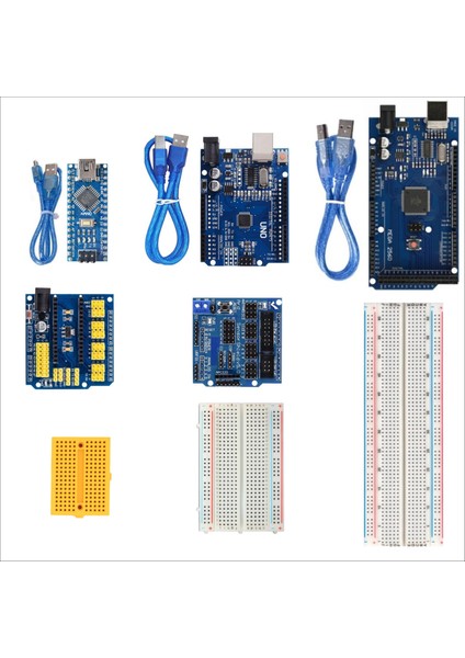 Arduino Mega Premium Pro Plus Sensör Eğitim Seti