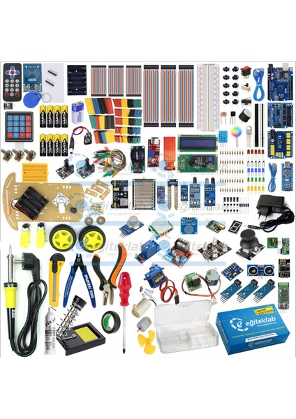Arduino Mega Premium Pro Sensör Eğitim Seti