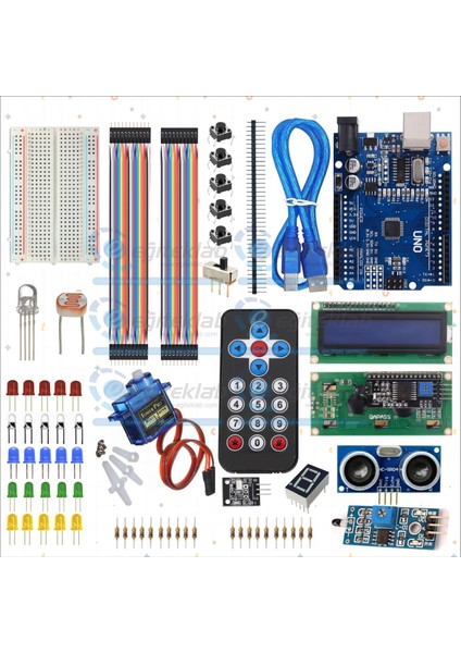 Fen Lisesi Robotik Kodlama Dersi Arduino Uygulama Eğitim Seti