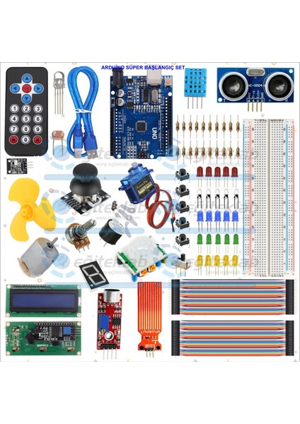 Arduino Süper Başlangıç Eğitim Seti