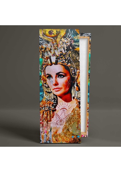 Kleopatra Kolaj Grafiti Modern Kanvas Tablo fiyatları