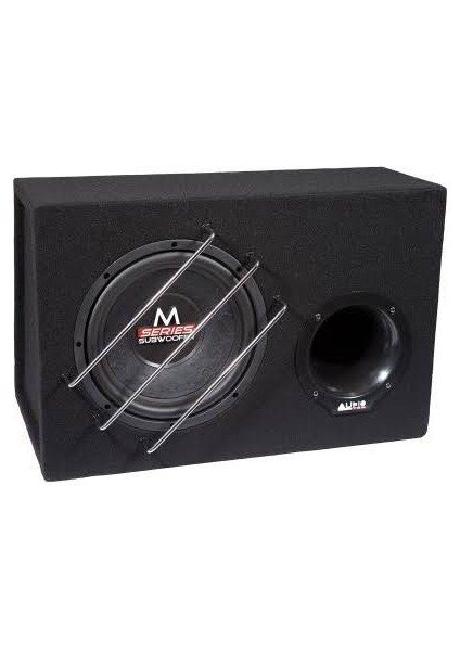 System M10 Br 25 cm 300 Watt Kabinli Oto Subwoofer