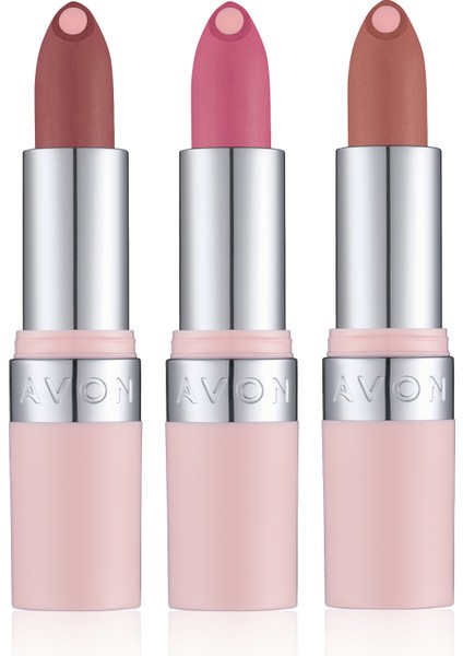 Hydramatic Mauve, Nude ve Pink Mat Ruj Paketi