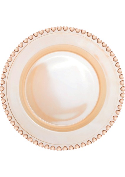 Glory Cam Amber Servis Tabağı 27 cm