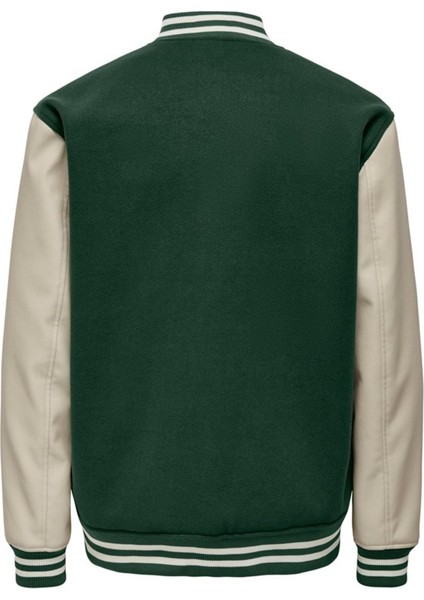 Only & Sons Onsjay Varsıty 23 Jacket Otw Yeşil