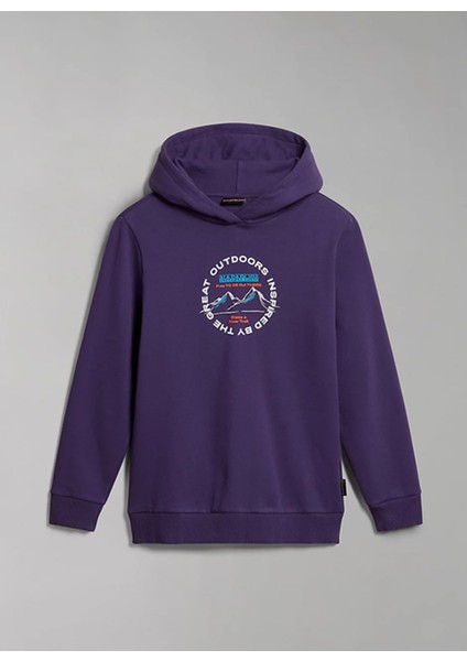 Kız Çocuk Mor Sweatshırt NP0A4HGBV061 K B-Fujı H fırsatları