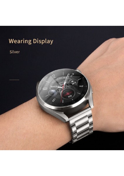 Huawei Watch GT4 / Gt3 Pro / Gt2 Pro / Watch 4 Pro / Buds / Ultimate Ultra Hafif 22MM Titanyum Metal Kordon
