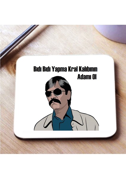 Baskılı Bardak Altlığı Pala Bıdı Bıdı Yapma