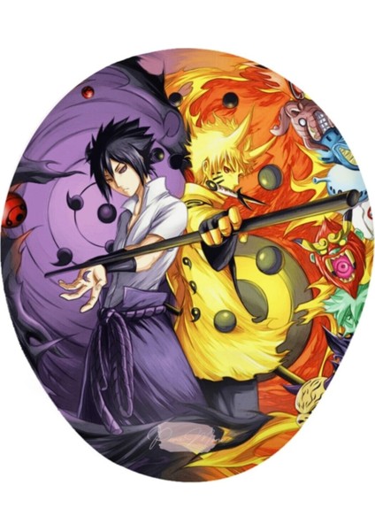 Naruto Shippuuden Anime Baskılı Bilek Destekli Mouse Pad