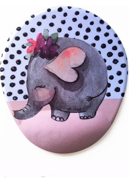 An Elephant Bee Bılek Desteklı Mouse Pad