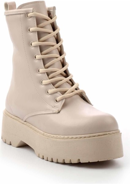 Bej Kadın Bot & Bootie K02394012009