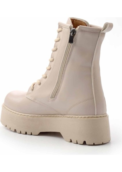 Bej Kadın Bot & Bootie K02394012009