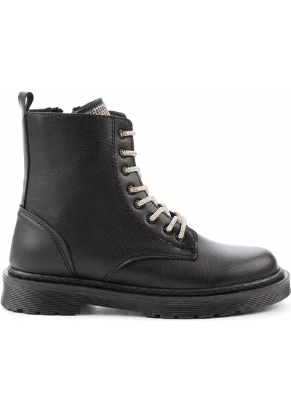 Siyah Lame Taşlı Kadın Bot & Bootie K02836222909 fiyatları