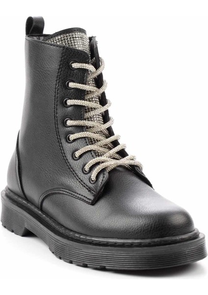 Siyah Lame Taşlı Kadın Bot & Bootie K02836222909 modelleri